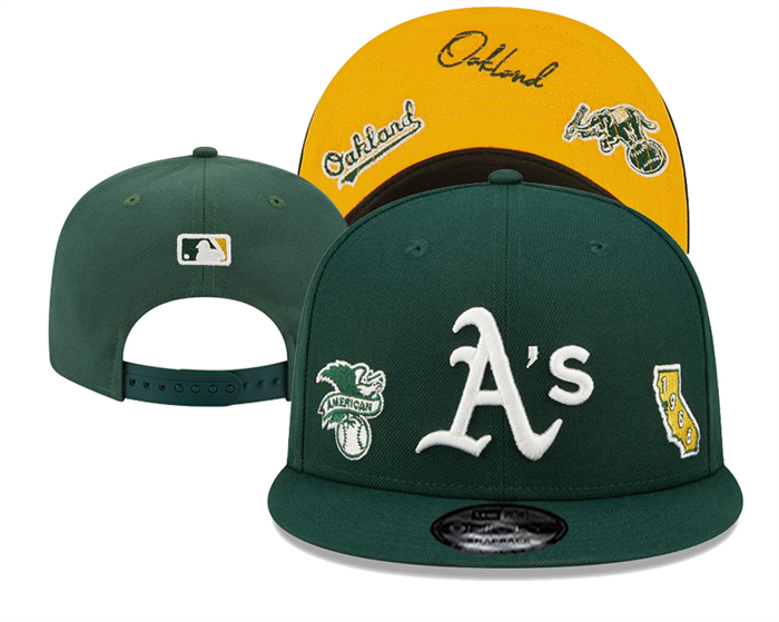 Oakland Athletics Stitched Snapback Hats 032